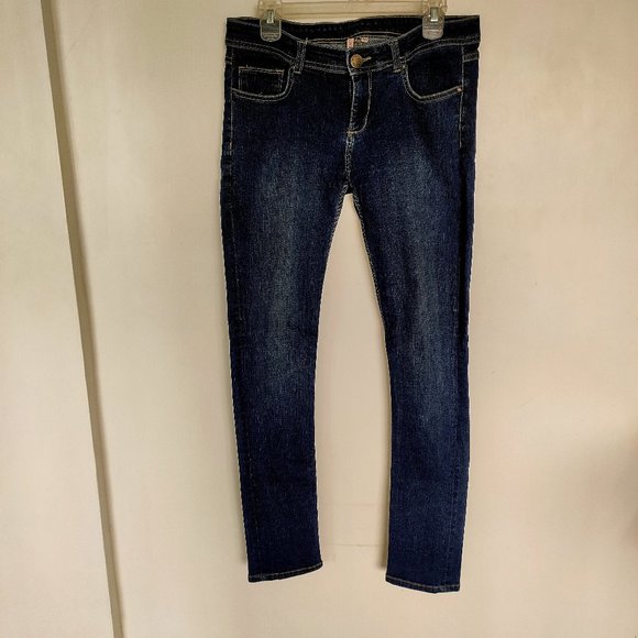 Slim fit skinny blue denim jeans by LOV